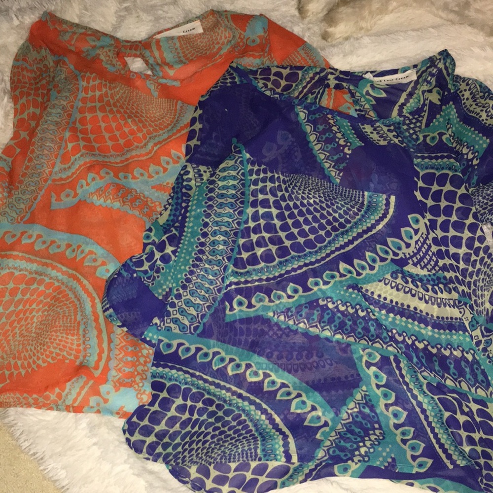 Boutique Silky tops